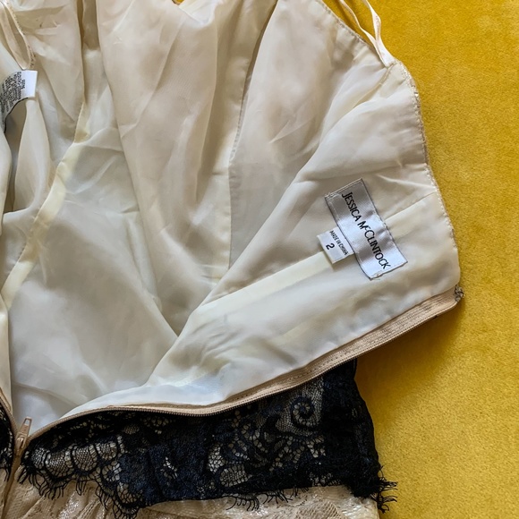 Melanie Lyne Lace/Tulle dress (Jessica McClintock) - Picture 2 of 4